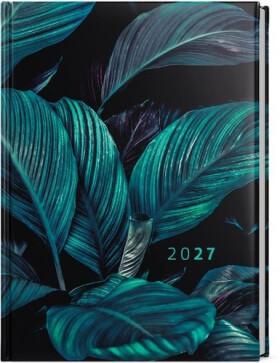 Denní diář 2027 Goliáš Lamino A4 Tropic