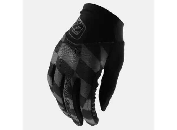 Troy Lee Designs Ace 2.0 Twisted Checkers dámské MTB rukavice Black vel. S