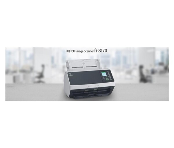 RICOH skener Fi-8170 A4, průchodový, 70ppm, 600dpi, LAN RJ45-1000, USB 3.2,ADF 100listů, 10000 listů za den EDF_1150065