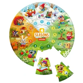 Puzzlika 15238 Čtyři roční doby - naučné puzzle