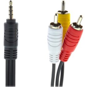 SENCOR SAV 150-015 propojovací kabel 3.5mm jack- 3xRCA M 1.5 m (8590669074686)