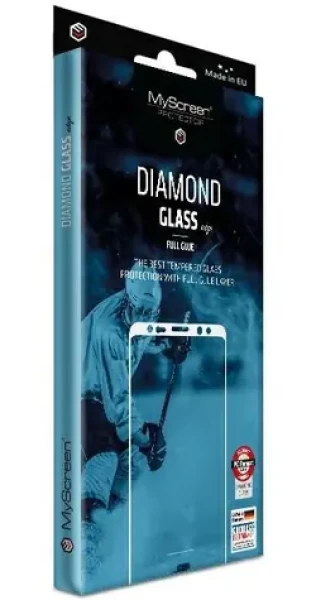 MyScreen Diamond Glass Edge Full Glue Nokia G42 4G/5G černá / Ochranné sklo / Lepení přes celý displej / 9H