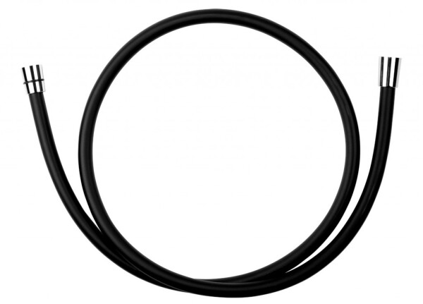 NOVASERVIS - Sprchová hadice plastová, 150 cm černá BLACK/150,5