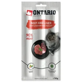 Ontario Stick for cats Tyčinka hovězí a játra 3x5g (213-5816)