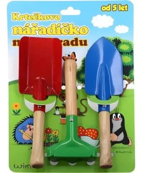 TEDDIES Sada zahradního nářadí Krteček