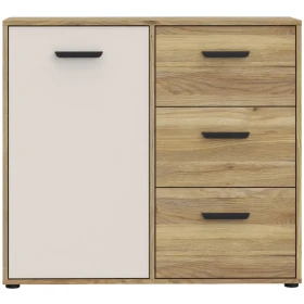 Komoda Mokkaro MOKK221L-M802 písek/dub mauvella