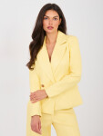 Dámské sako IT MA FL10092.15 Světle žlutá - FPrice světle žlutá L/XL