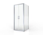 Sprchový kout čtverec 80x80 cm SAT TEX SIKOTEXL80STENA80 SIKOTEXL80STENA80