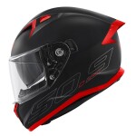 Přilba Givi 50.9B Solid černá matná-červená (Bcrd)