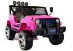 Mamido Elektrické autíčko Jeep Raptor 4x4 růžové