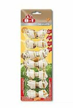 Pochoutka 8in1 Delights Chicken Bones XS/7ks