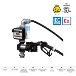 Výdejní automat PIUSI DRUM EX50 12V DC Aut + K33 ATEX
