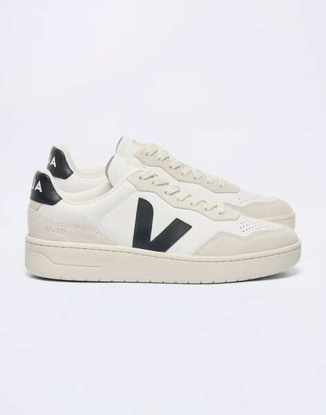 Veja V-90 O.T. Leather WHITE_BLACK 41