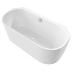 POLYSAN - ASTRA AR MONOLITH rohová vana 160x75x60cm, bílá 34611MAR