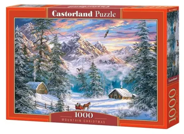 Castorland 104680 Vánoce na horách