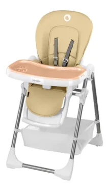 LIONELO Jídelní židlička Linn Plus Beige / od 6 měsíců (LO-LINN PLUS BEIGE)