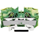 WAGO 2010-1207 svorka ochranného vodiče 10 mm pružinová svorka osazení: Terre zelená, žlutá 1 ks