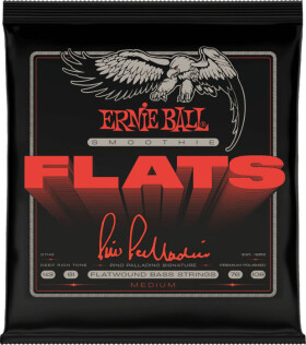 Ernie Ball 2749 Medium Pino Palladino Smoothie Flats Electric Bass Strings 43-108 Gauge