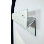Mereo Zrcadlo kulaté pr. 70 cm, LED osvětlení a odmlžování, okraj pískovaný CN166