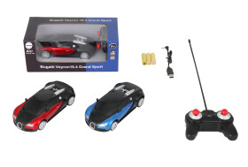 Mamido Auto na dálkové ovládání Bugatti Veyron 16.4 Grand Sport R/C 1:24 modré