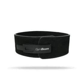 Fitness opasek LEVER Black/Orange - GymBeam (XXL, oranžová) (90037-5-XXL)