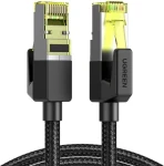 Ugreen NW150 černá / Síťový kabel / Cat.7 F/FTP / RJ45 / opletený / 5 m (80425B)