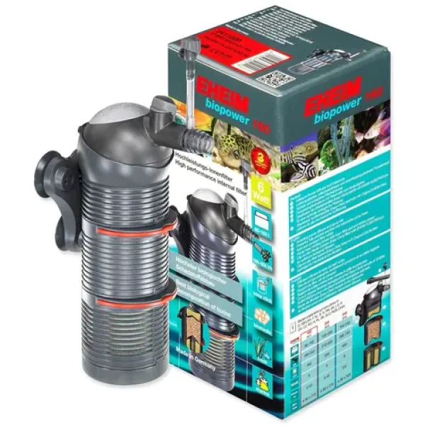 Eheim Biopower 160 / Vnitřní akvarijní filtr / 180-550 l/h / pro akvária 100-200 l / regulace průtoku (E11-2411020)