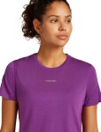 ICEBREAKER Wmns Mer 125 Cool-Lite Speed SS Slit Back T, Passion (vzorek) velikost: S