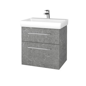 Dřevojas - Umyvadlová skříňka PROJECT SZZ2 60 - D20 Galaxy / Úchytka T04 / D20 Galaxy 322816E