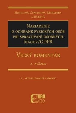 Nariadenie ochrane fyzických osôb pri spracúvaní osobných údajov/GDPR