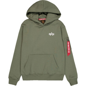 Alpha Industries Mikina Signature BP Hoody šalvějová XL