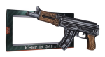 Zlatogor AK-47 Vodka 40% 0,7 l (kazeta)