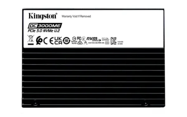 Kingston DC3000ME 3.84TB SSD / 2.5" / U.2 / eTLC / R: 14000MBps / W: 5800MBps / 2.7M 300K IOPS / 5y (SEDC3000ME/3T8)