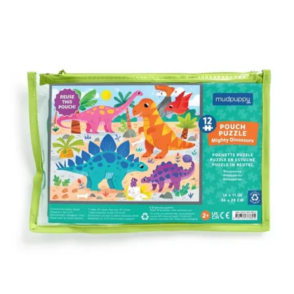 Mudpuppy Puzzle Silní dinosauři