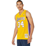 Mitchell & Ness pánský dres Los Angeles Lakers NBA Swingman Home Jersey Lakers 99 Shaquille O`Neal SMJYGS18179-LALLTGD99SON m