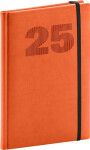 Diář 2025: Vivella Top oranžový, týdenní, 15 21 cm