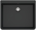 Keramický dřez Villeroy & Boch Farmhouse 60 X, 636001R7, Pure Black 636001R7