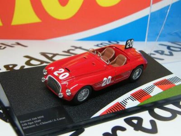 11/21 - R - FERRARI 166 MM 24h Spa 1949 - IXO/ALTAYA 1:43