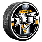 Mustang Puk Pittsburgh Penguins NHL Stanley Cup Champions Puck Stand