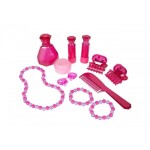 MalPlay Toaletní stolek MALÁ PRINCEZNA s kouzelnou hůlkou a MP3