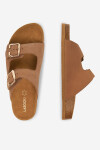 Pantofle Lasocki ARC-28936-03 Přírodní kůže (useň) - Nubuk