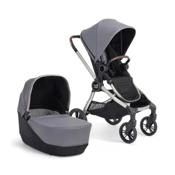 BabyJogger CITY SIGHTS 4WM AKČNÍ set 2v1 (kočárek+korba) vč. madla DARK SLATE (BJ2171440SET)