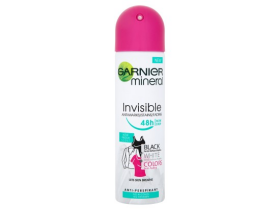 Garnier Mineral Quick Dry Invisible Black White Colors antiperspirant ve spreji 150ml