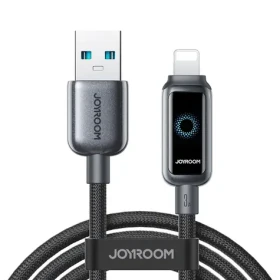 Joyroom S-A55 StarFlight Nabíjecí kabel USB-A (M) - Lightning (M) 3A 1.2m černá (6956116767952)
