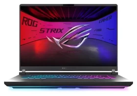 ASUS ROG Strix G16 šedá / Herní notebook / 16" 2,5K IPS / Intel Core Ultra 9 290HX Plus / 32GB / 1TB SSD / RTX 5080 8GB (G615LW-TS346Z)
