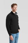 Fruit of the Loom Classic Zip-Neck Sweat Mikina s 1/4 zipem 16.2114 deep navy XXL