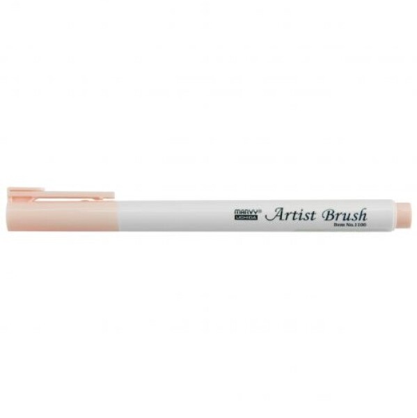 MARVY Artist Brush 1100-47 fix štětcový hrot – barvy vodní báze brush pen na papír lettering kaligrafie rozmývatelný mísitelný acid free netoxický