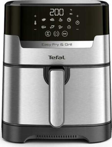 Tefal Easy Fry Grill EY505D15 / horkovzdušná fritéza + gril / 1550W / 4.2 l / 8 programů / 80 - 200 °C / časovač (EY505D15)