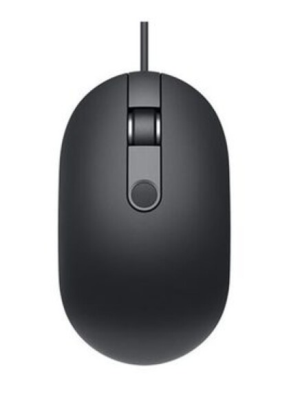 DELL MS819 černá / Optická myš / 1000dpi / 2 tlačítka / rolovací kolečko / USB-A / čtečka otisku prstu / 1.8 m (DELL-MS819-BK)