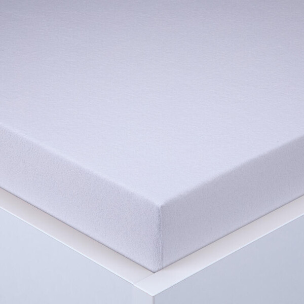 Napínací prostěradlo froté EXCLUSIVE bílé sada 2 ks 90 x 200 cm